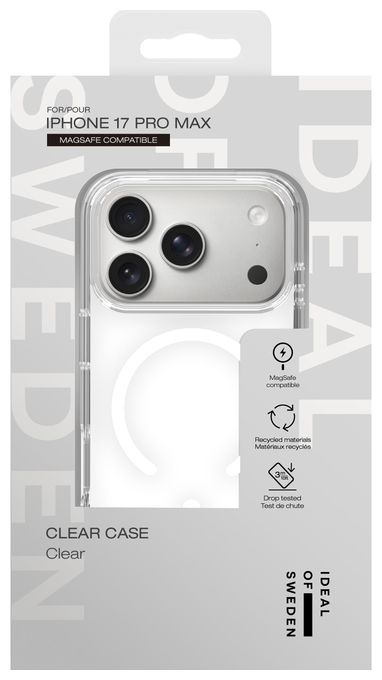Clear Case MagSafe für Apple iPhone 17 Pro Max (Clear) 