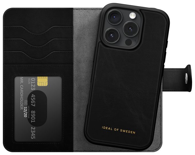 Geldbörsenhülle für Apple iPhone 16 Pro Max  IDMWP-I2467P-01 (Schwarz) 