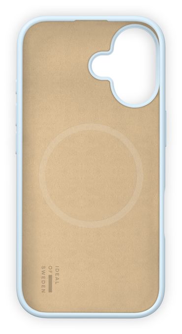 Silicone Case MagSafe Cover für Apple iPhone 17 (Light Blue) 