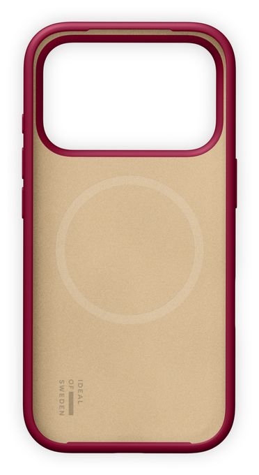 Silicone Case MagSafe Cover für Apple iPhone 17 Pro Max (Cranberry) 