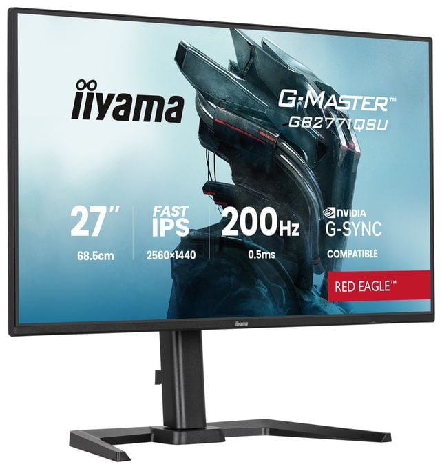 Quad HD Monitor 68,6 cm (27 Zoll) 16:9 350 cd/m²  G-Master GB2771QSU-B1 (Schwarz) 