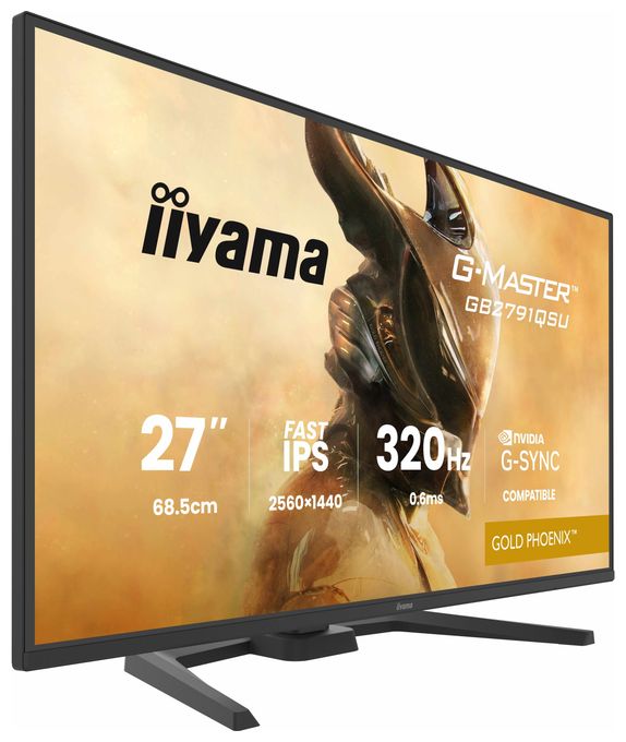 Quad HD Monitor 68,6 cm (27 Zoll) 16:9 350 cd/m²  G-Master GB2791QSU-B1 (Schwarz) 