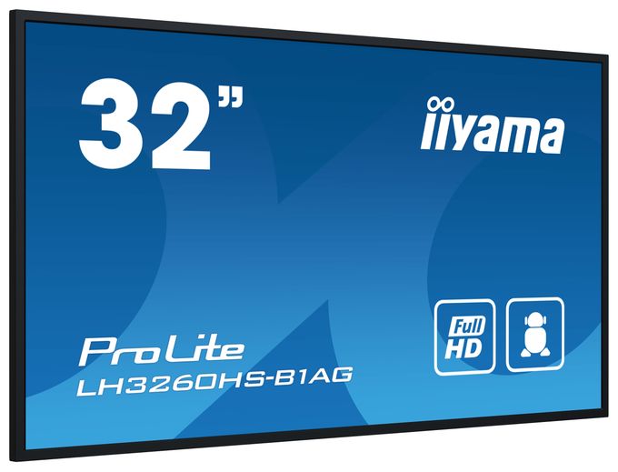 Full HD Monitor 80 cm (31.5 Zoll) 16:9 8 ms  ProLite LH3260HS-B1AG (Schwarz) 