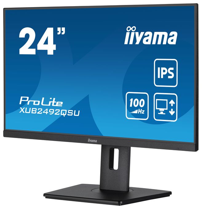 Quad HD Monitor 60,5 cm (23.8 Zoll) 16:9 1 ms 350 cd/m²  ProLite XUB2492QSU-B1 (Schwarz) 