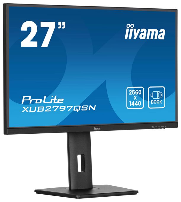 Quad HD Monitor 68,6 cm (27 Zoll) 16:9 1 ms 300 cd/m²  ProLite XUB2797QSN-B2 (Schwarz) 