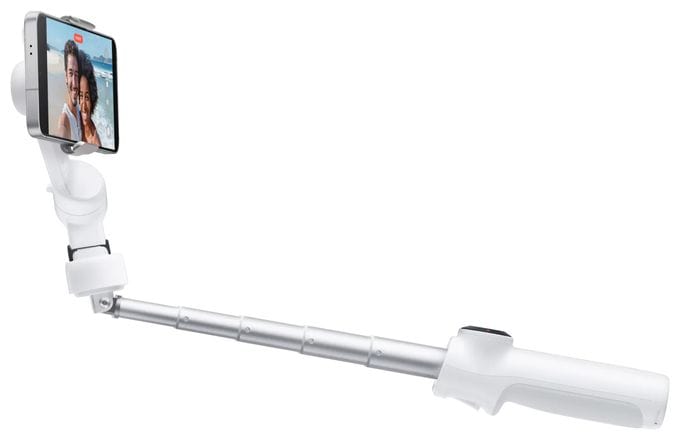 Stativ Gimbal für Smartphone faltbar Bluetooth  Flow 2 Standard Bundle (Weiß) 