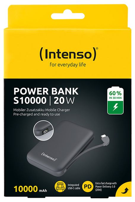 10000 mAh Powerbank USB Typ-C  S10000 (Grau) 