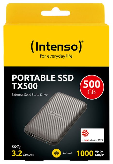 500 GB SSD  TX500 (Braun) 