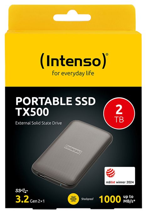 2 TB SSD  TX500 (Braun) 