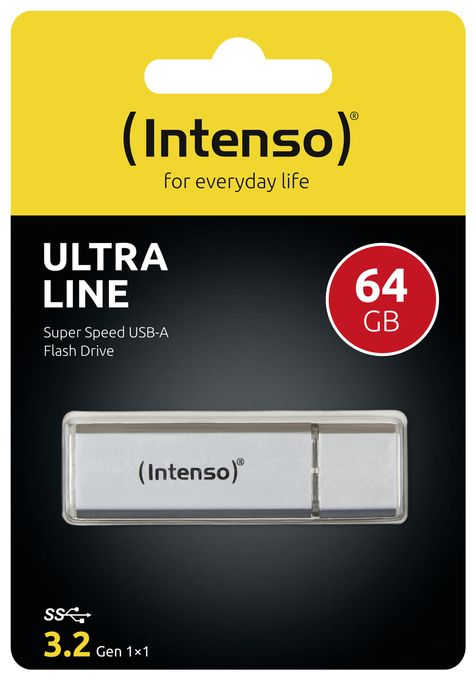 USB Typ-A Stick 64 GB  Ultra Line (Silber) 