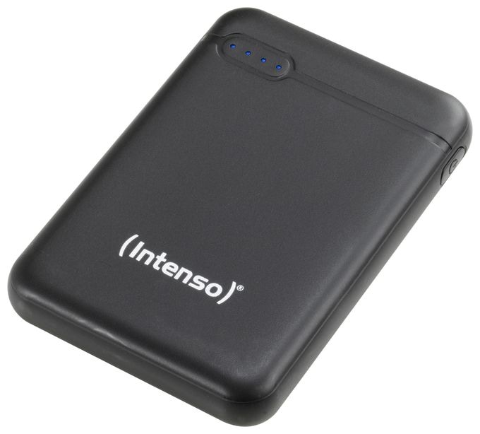 5000 mAh Powerbank Micro-USB + USB Type-C  XS (Schwarz) 
