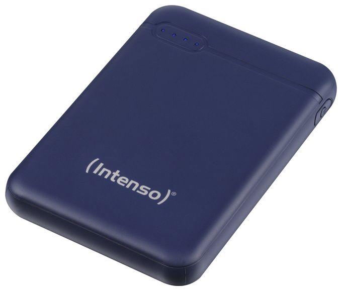 5000 mAh Powerbank Micro-USB + USB Type-C  XS (Blau) 