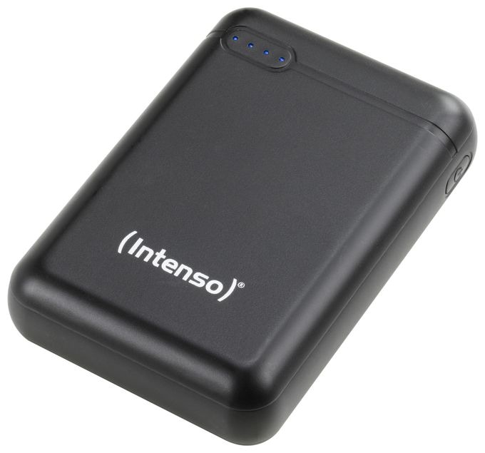 10000 mAh Powerbank Micro-USB + USB Type-C  XS (Schwarz) 