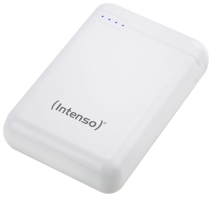 10000 mAh Powerbank Micro-USB + USB Type-C  XS (Weiß) 