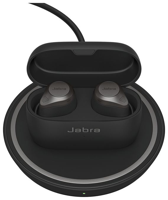 Elite 85t titanium schwarz mit Advanced Active Noise Cancellation In-Ear Kopfhörer (Individuell einstellbarer ANC, Bluetooth, kabellos, intigriertes Mikrofon, titanium schwarz) 