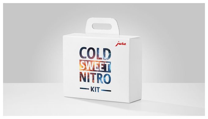 Syrup attachment (Schwarz, Edelstahl, Transparent) 24328 Cold Sweet Nitro Kit 
