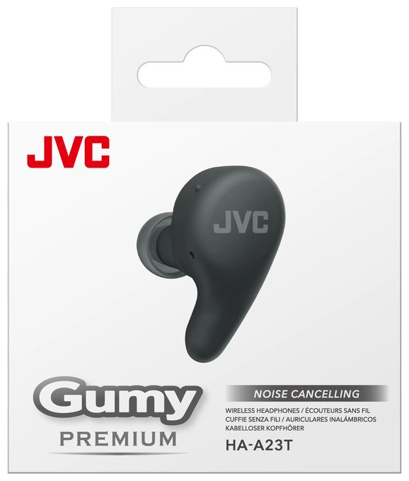 In-Ear Bluetooth Kopfhörer Kabellos TWS 7,5 h Laufzeit IPX4  HA-A23T-B-U (Schwarz) 