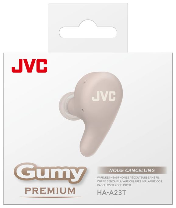 In-Ear Bluetooth Kopfhörer Kabellos TWS 7,5 h Laufzeit IPX4  HA-A23T-T-U (Beige) 