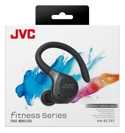 In-Ear Bluetooth Kopfhörer kabellos 11 h Laufzeit IP57  HA-EC75T-B-U (Schwarz) 