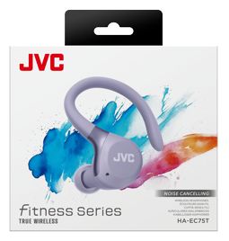 In-Ear Bluetooth Kopfhörer kabellos 11 h Laufzeit IP57  HA-EC75T-V-U (Violett) 