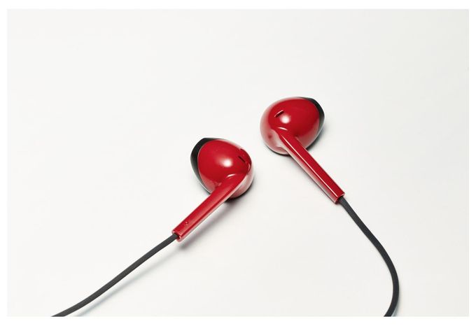 In-Ear Kopfhörer Kabelgebunden IPX2  HA-F19M-RB (Rot) 