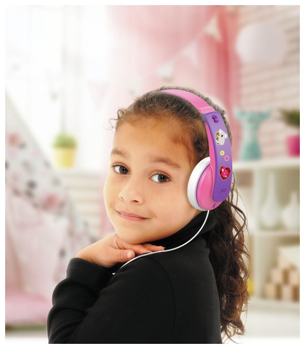Over Ear Kopfhörer Kabelgebunden  HA-KD7 (Pink, Violett) 