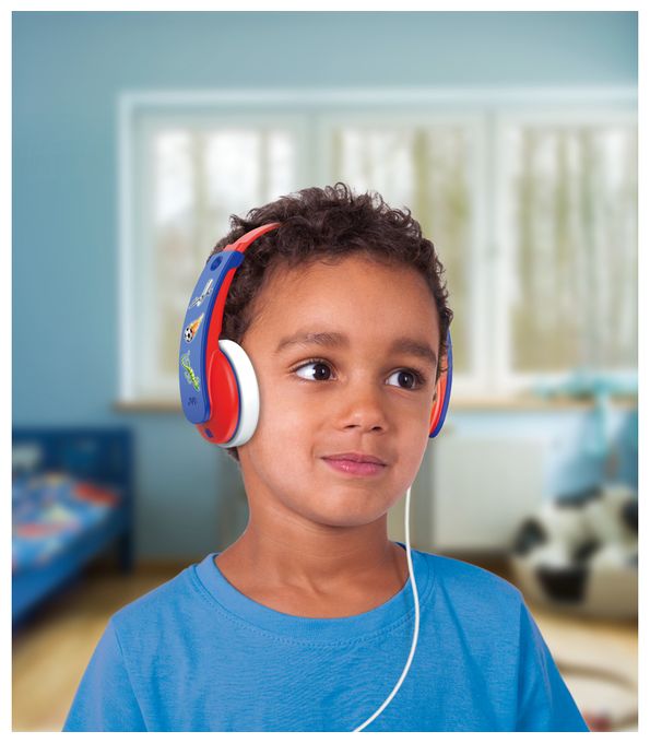 Over Ear Kopfhörer Kabelgebunden  HA-KD7 (Blau, Rot) 