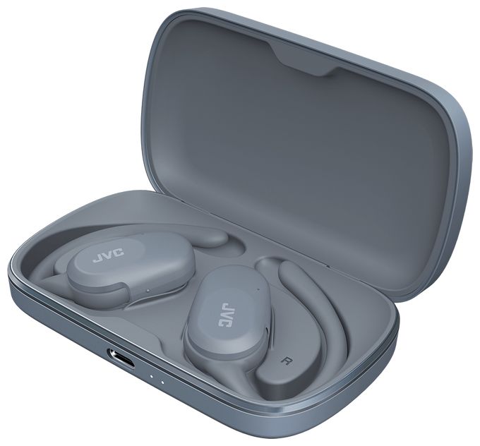 In-Ear Bluetooth Kopfhörer Kabellos TWS 7,5 h Laufzeit IPX4  HA-NP40T (Grau) 