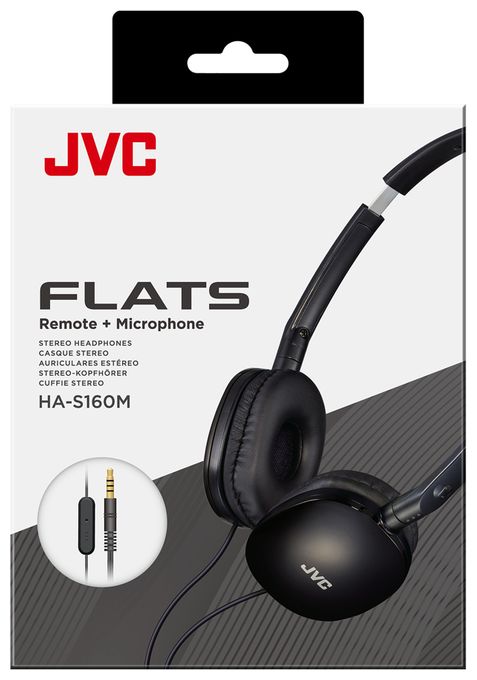 Over Ear Kopfhörer Kabelgebunden  HA-S160M (Schwarz) 