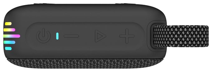 5 W Bluetooth Lautsprecher Laufzeit bis 8,5 h  AS-60BT (Schwarz) 