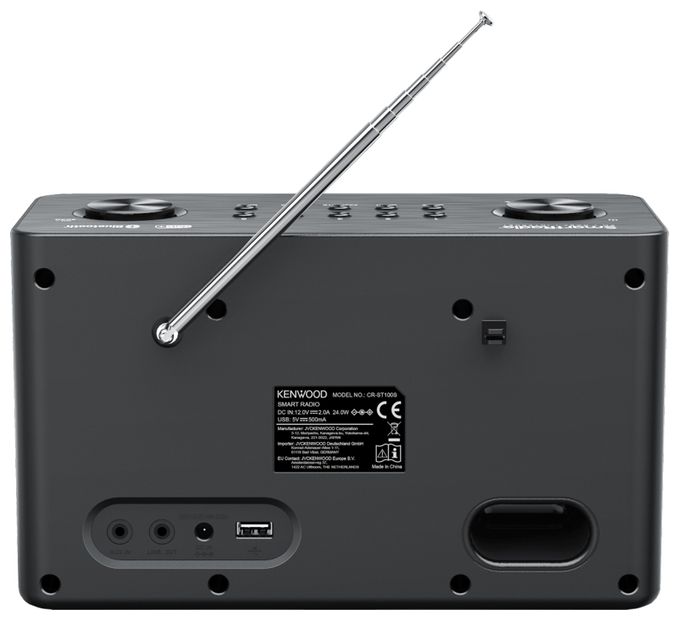 Bluetooth DAB+, FM Radio Internet  CR-ST100S-B (Schwarz) 