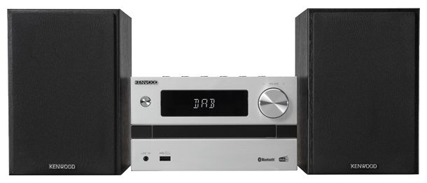 Heim-Audio-Mikrosystem DAB, DAB+, FM 25 W Bluetooth  M-720DAB (Schwarz, Silber) 