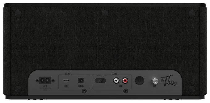 120 W Bluetooth Lautsprecher  The Three Plus (Schwarz) 