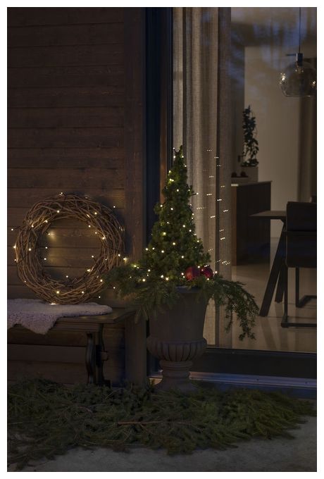 LED Ultra-Warmweiß(2500K) Warmweiß Batterie/Akku 3722-130 Lichterkette 20 