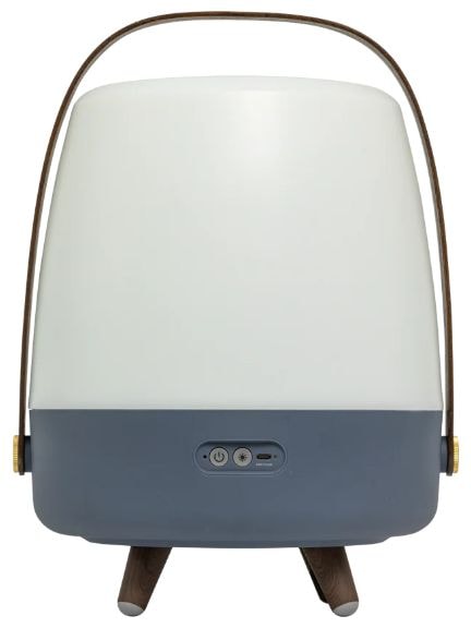 10 W Bluetooth Lautsprecher Laufzeit bis 11 h  Lite-up Play 2.0 (Blau, Weiß, Holz) 