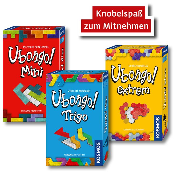 Ubongo Mini: Mitbringspiel Knobelspaß für Alle 