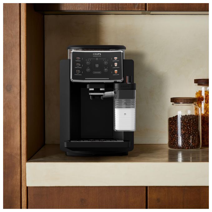 Kaffeevollautomat  EA9128D Sensation Milk (Schwarz) 