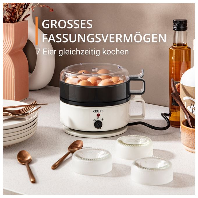 Eierkocher für 7 Eier  EG230115 Ovomat Super (Weiß) 