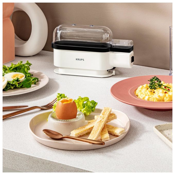 Eierkocher für 3 Eier  EG2341 Ovomat Trio (Schwarz, Weiß) 