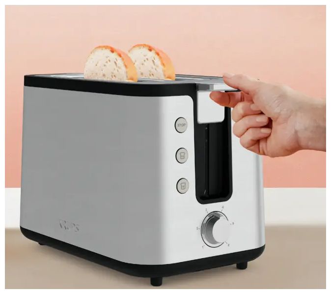 Toaster 850 W 2 Scheibe(n) 6 Stufen  KH442D Control Line (Edelstahl) 