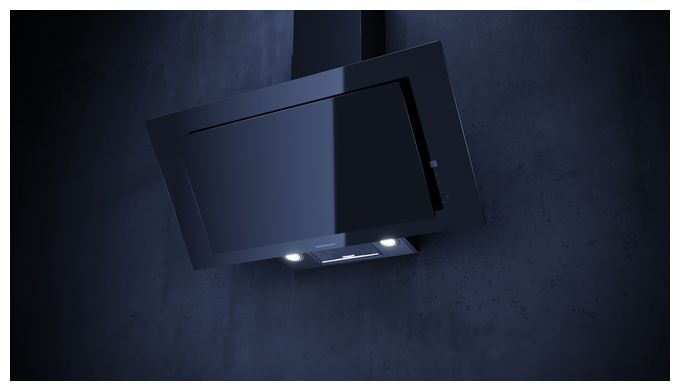 Abluft/Umluft Dunstabzugshaube/Esse Wand 90 cm (Schwarz) DW9250.0S 