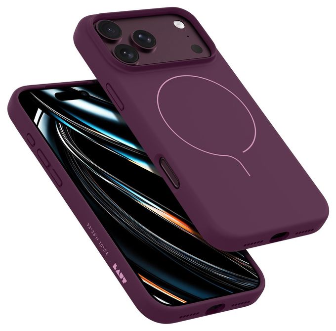 Cover für Apple iPhone 18 Pro Max  Huex Slim (Burgund) 