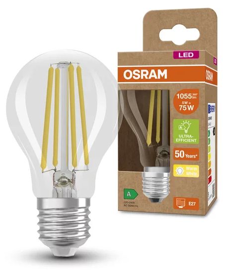 LED Lampe Tropfen E27 EEK: A 1055 lm Warmweiß (3000K) entspricht 75 W Classic 