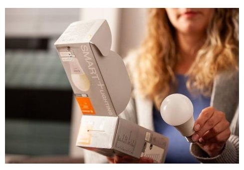 Integrierte LED Intelligentes Leuchtmittel 115 mm Warmweiß Smart + WiFi Classic Dimmable E27 