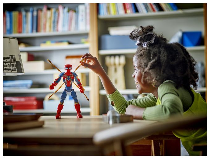 Iron Spider-Man Baufigur 