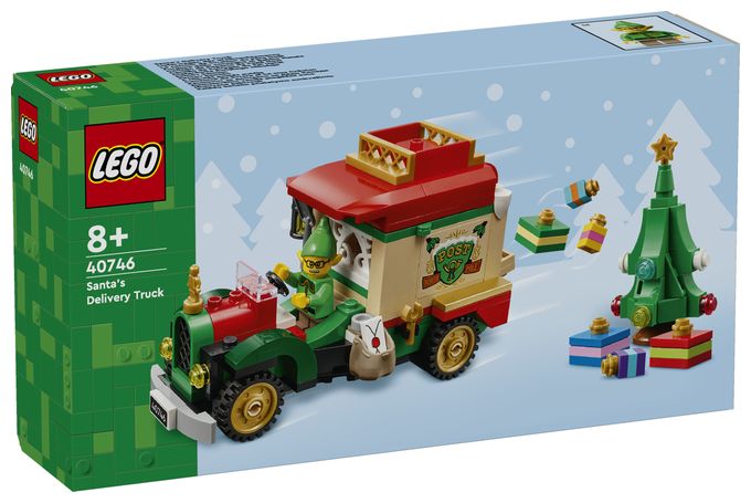 Lieferwagen des Weihnachtsmanns 