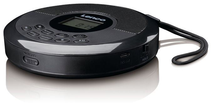 CD Payer DAB+, FM Radio  CD-340BK portabler (Schwarz) 