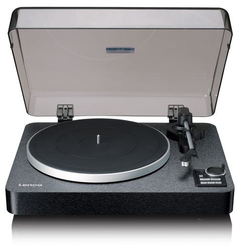 Audio-Plattenspieler mit Riemenantrieb  LBTA-165BK (Schwarz) 