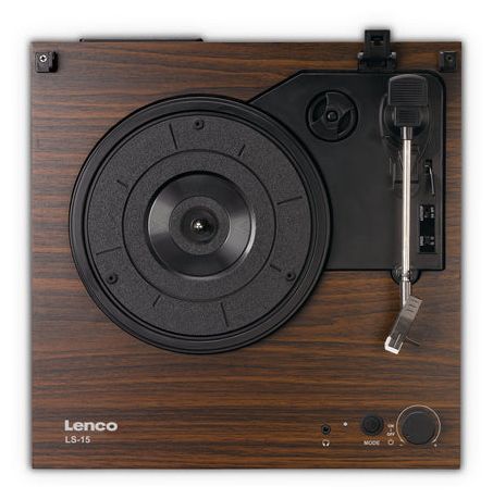 Audio-Plattenspieler mit Riemenantrieb  LS-15WD (Holz) 