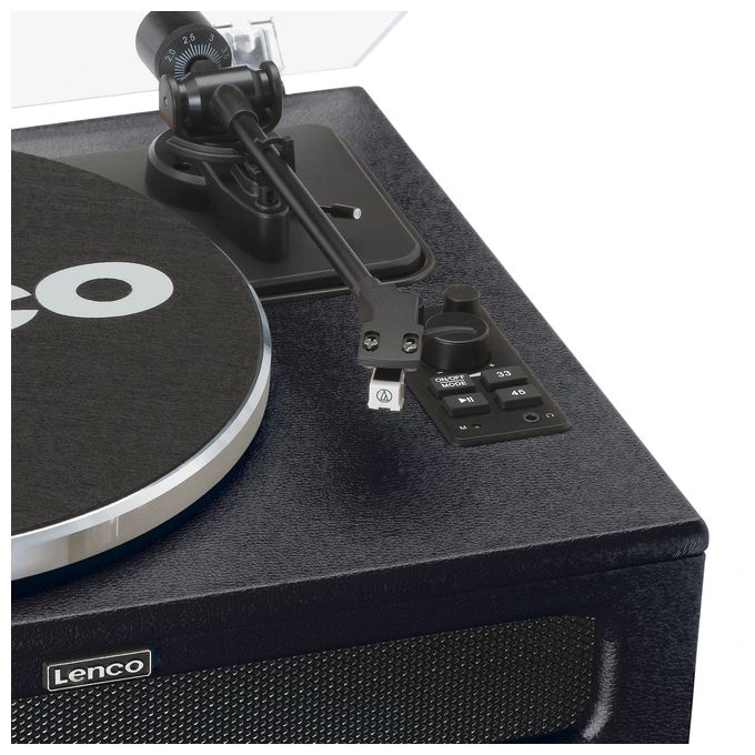 Audio-Plattenspieler mit Riemenantrieb  LS-430 (Schwarz) 